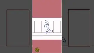 👩&zwj;⚕️ Storyboard Panel - Nurse Hallway Scene #shorts #art #animation
