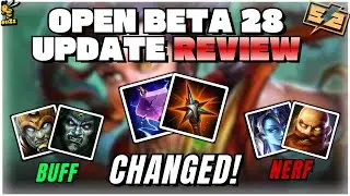 ANTI-HEAL IS BACK! | Open Beta 28 Patch Notes Review | SMITE 2