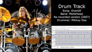 Overkill (Motorhead) &bull; Drum Track
