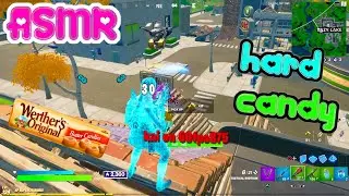 ASMR Gaming 🍀 Fortnite Solo Arena Relaxing Hard Candy Controller Sounds 💤 Whispering 🎧