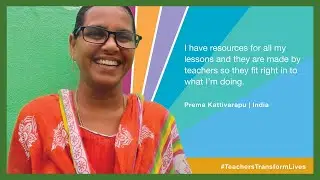 The resources make the lessons more interactive: Teachers Transform Lives