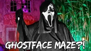 ВНУТРИ ПЕРВОГО ЛАБИРИНТА GHOSTFACE! 😱 | Самые страшные дома с привидениями во Внутренней Империи ...
