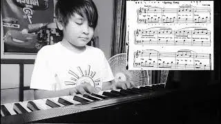 Spring song || 🎹🎶🎶 folk song