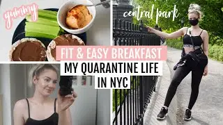 My EASY + Healthy Breakfast During Quarantine (day in life vlog)