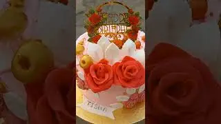 Birthday theme cake for wife