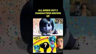 All Inside Out 2 Characters Growing Up! (Inside Out 2 Song 🎶 Anxiety Attack)