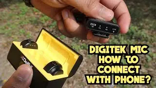 Wireless Microphone for Mobile and Camera | Digitek DWM-116 | Best in Budget