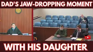 Dad's Jaw-Dropping Moment With His Daughter, Judge Gauthier