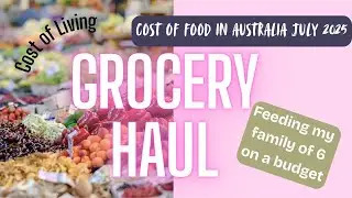 Cost of Living - Groceries Haul Part 1 - One income, family of six, saving $$$ on food!