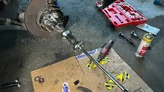 Lancer Evolution 7-9 CT9A/W Rear Wheel Bearing Replacement