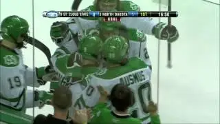 Drake Caggiula goal with play-by-play 11-1-13