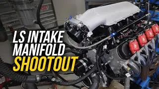 LS Intake Manifold Shootout on a 440ci LS7 with Holley and MSD
