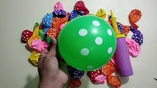 Balloon Popping ASMR - Super Satisfying Color Explosion! #satisfying #unitedstates #oddlysatisfying