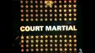 Court Martial s1e1 Silence Is The Enemy, Colorized, Bradford Dillman, Peter Graves, War