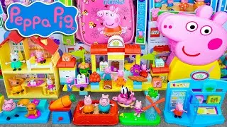 Toy ASMR | 71 Minutes Satisfying with Unboxing Cute Peppa Pig LEGO DUPLO Peppa Pig House Playground