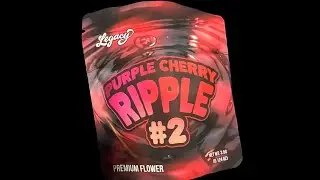 🌿 Purple Cherry Ripple #2 Strain Review | Vibes Hemp, Backwood, & Gravity Bong Test