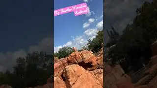 Big Thunder Mountain Railroad 🛤️ #shorts_ #magickingdom #shortsvideo #waltdisneyworld