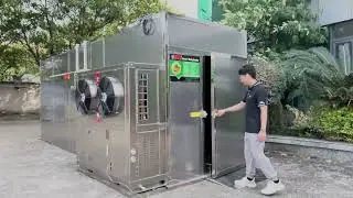 Industrial Large Capacity Pet Food Dryer with UV Sterilization Function