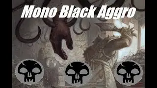 Mono Black Aggro | Innistrad Crimson vow Standard | Mythic | MTG Arena