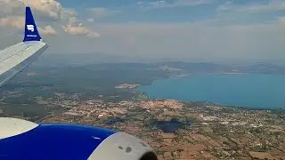 [4K] - Beautiful Landing at Rome Fiumicino Airport FCO - Icelandair - Boeing 737 MAX 8 - TF-ICO