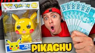 CONSEGUI O PIKACHU LENDÁRIO GIGANTE CABEÇUDO! - Desafio