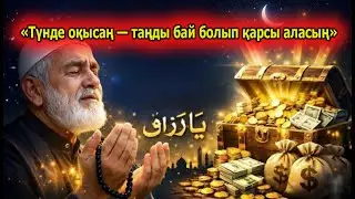 «Түнде оқысаң — таңды бай болып қарсы аласың»