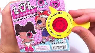 LOL SURPRISE SECRET IN 3D GLASSES EYE SPY DECODER SERIES 4 КУКЛЫ ЛОЛ ДЕКОДЕР 4 СЕРИЯ ШПИОНОВ
