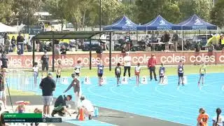Boys U10 100m Heat 8: 2025/26 State Combined Event Championships