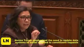 Норма Торрес подчеркнула необходимость обновления систем обработки данных для более эффективного ...