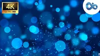 #Glitter #Blue and Orange #SoftFocus Lights Flashing Loop Background.
