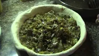 Pizza con la scarola