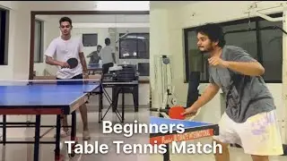 Table Tennis Match #beginners #tabletennis #tabletennismatch #aashishgade