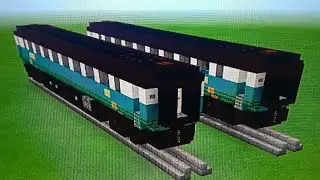 Minecraft British Rail Mark 3 Passenger Car Tutorial
