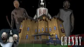 granny 3 house in mini block craft#minecraft #gaming
