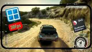 Colin McRae: Dirt 2 on Android on Winlator | Samsung S9+ Snapdragon 845 Test