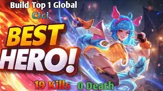 Cici Dominant this match 0 death || Moba Legend || #gaming #mobalegends #cici #dominant #gameplay 