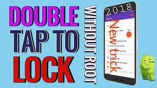 Double tab screen on & off No root....