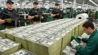 Inside the Dollar Factory: How America Prints the World&rsquo;s Most Secure Currency (Full Process)