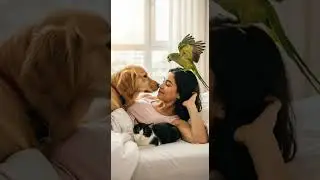 Who Wakes Her First?The Cutest Wake-Up Surprise Youll Love #morningroutine #cutepets #wakeuplove