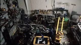 Mega construx halo flood gate diorama ( huge flood diorama )