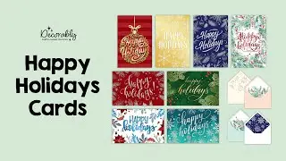 🎄✨ Remember your loved ones this season with Happy Holiday Cards Bulk Pack! ✨🎄