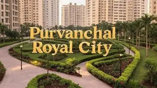 1970 sq.ft. 3+1 BHK in Purvanchal Royal City, sector-Chi-5, Greater Noida