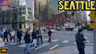 🇺🇸 [4K] PIER BY PIER: Seattle's Silent Journey Through Piers, Shops & Iconic Views! 🎞️🌉@MrBeeTours