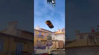 SMOKE MID FROM B INFERNO CS2 #CS2 #guide #smokes #обучение #csgo #shorts #tiktok #short