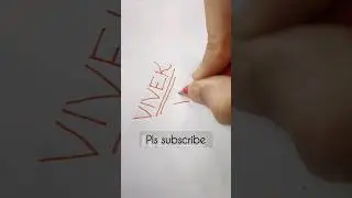 Vivek name logo design #namelogodesigner #ytshorts #LOGO