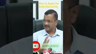 #Shorts How to Apply Delhi Electricity Subsidy