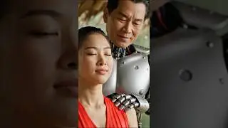 Husband Robot Massage His Wife #robotics #ai #humanoidrobot #technology #robot