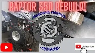 Raptor 350 Top end rebuild!