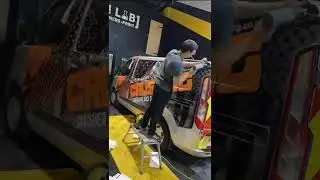 Time lapse of a Modular Vehicle Warp kit being fitted