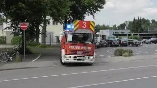 LF 10 FF Br&uuml;hl + DLK 23/12 der HaW der Feuerwehr Br&uuml;hl